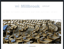 Tablet Screenshot of millbrook-group.com
